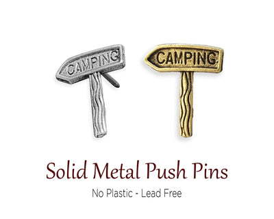 Push Pins - Camp Sign Push Pins