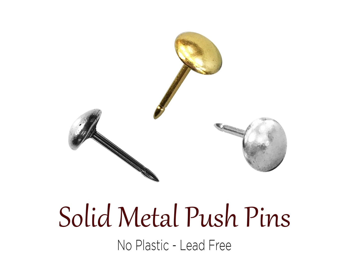 Push Pins - Dome Circle Push Pins