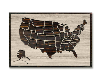 Why choose a Howdy Owl US push pin travel map?
