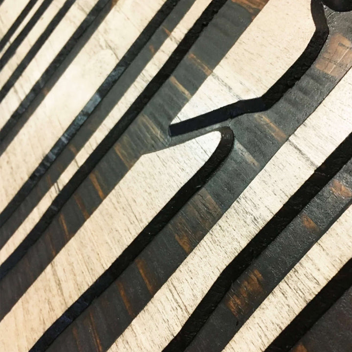 Custom birch tree wood wall art. Dimensional wood wall art handcrafted in the United States. Made from wood and expertly crafted with intricate details, these pieces bring the beauty of nature indoors. Whether you&