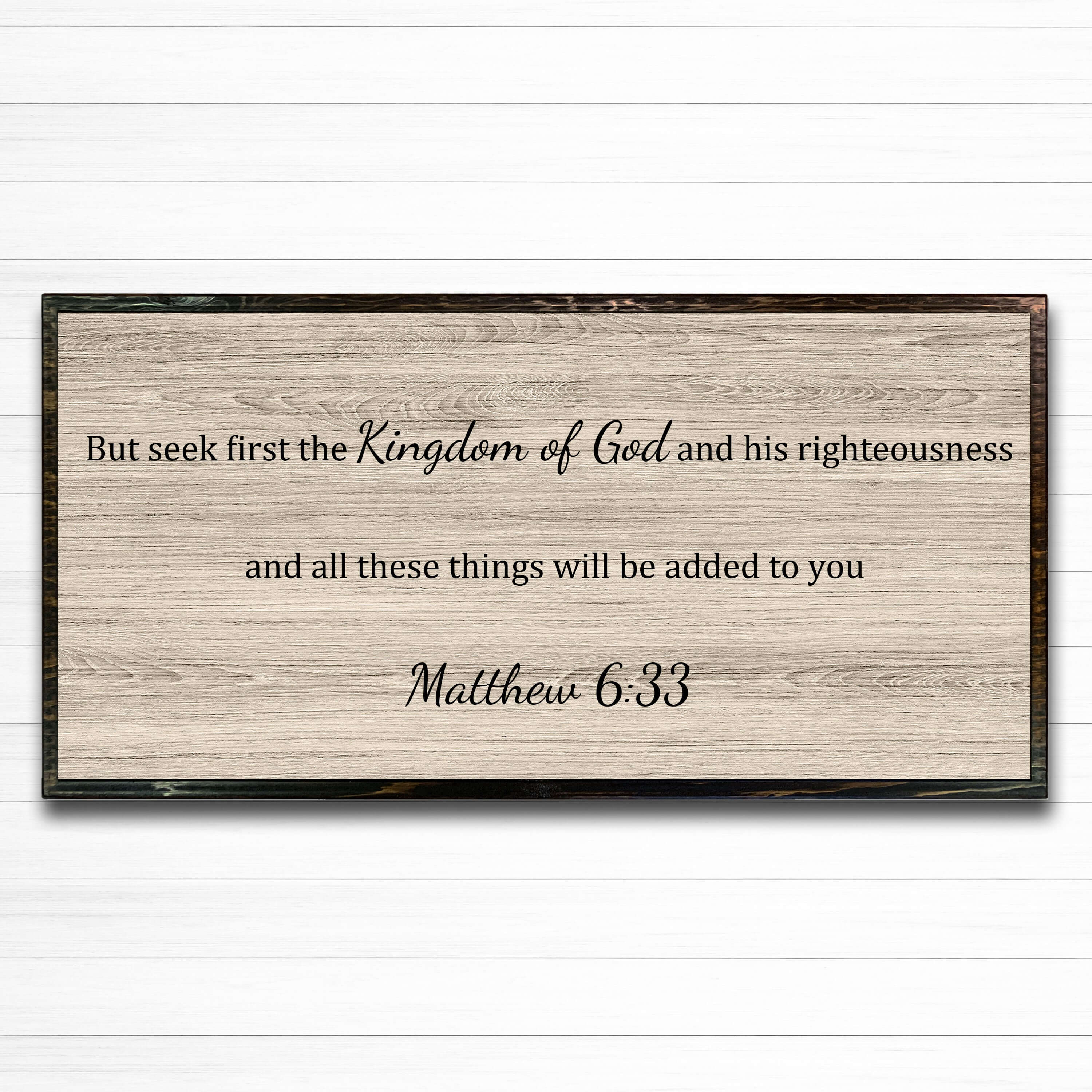 Scripty Line For Sign Custom Scripture Sign - Engraved Wood Sign - Howdy Owl