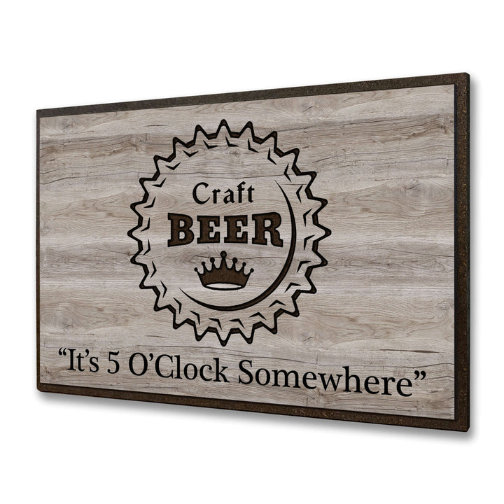 Funny humorous quote sign - Craft Beer It&