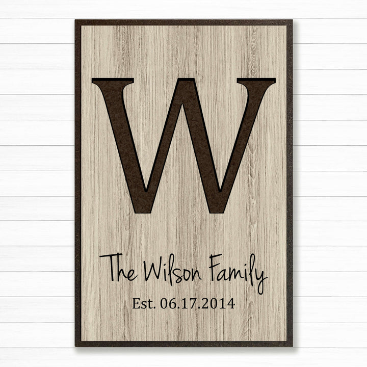 Last Name Sign Wood Wall Art Howdy Owl 