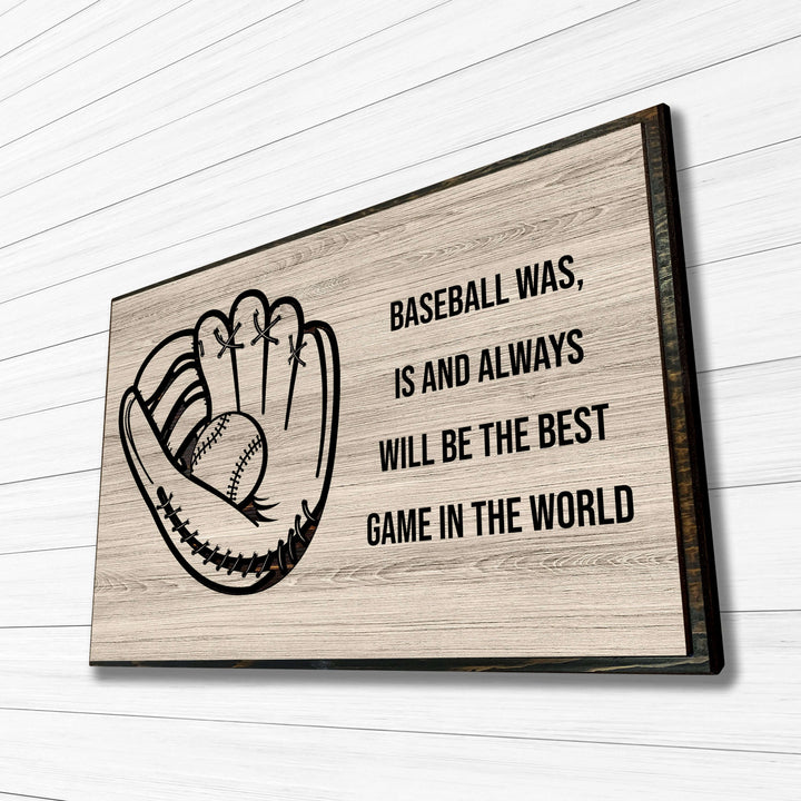 Baseball Glove Art