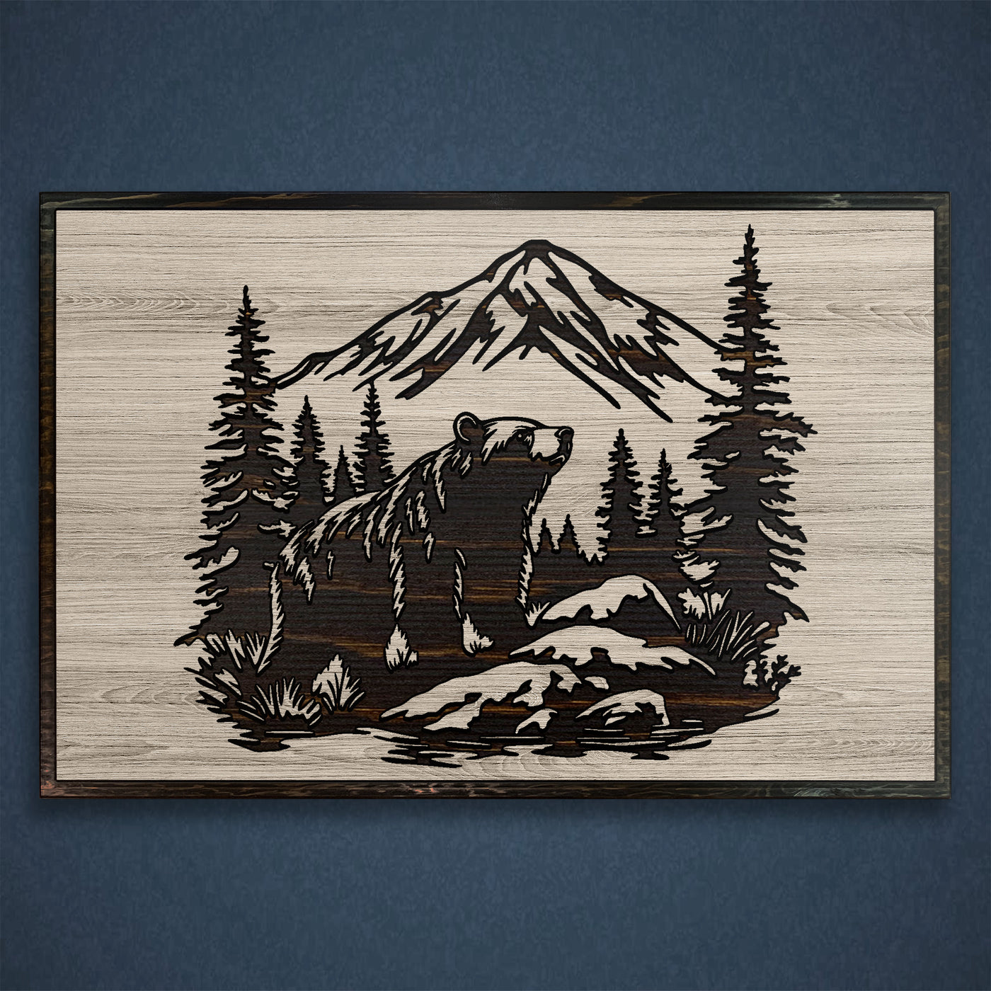 Grizzly Bear Mountain Art