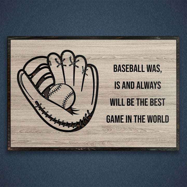 Baseball Glove Art