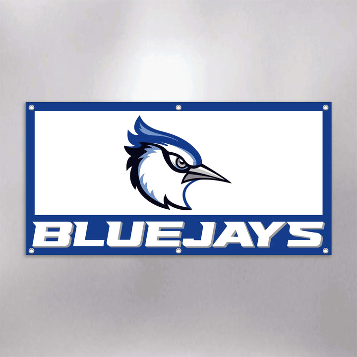 Ashland-Greenwood Bluejays vinyl banners to support AGPS student athletes and activity members. A portion of all proceeds go to the Ashland Chamber of Commerce