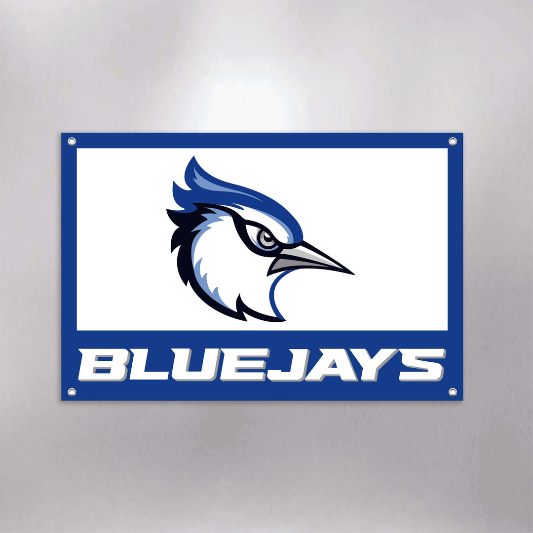 Ashland-Greenwood Bluejays vinyl banners to support AGPS student athletes and activity members. A portion of all proceeds go to the Ashland Chamber of Commerce
