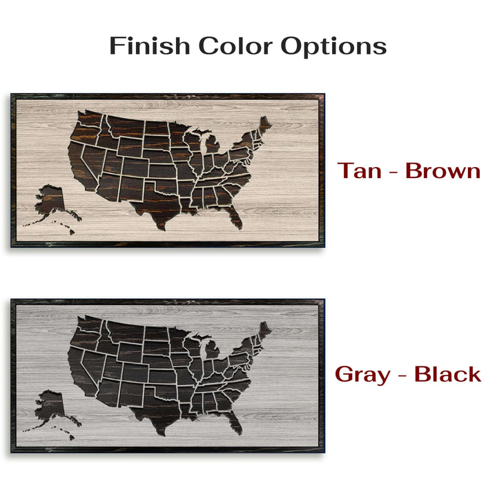 Custom wood carved football stadium travel map with Howdy Owl signature finish handcrafted in Ashland, Nebraska