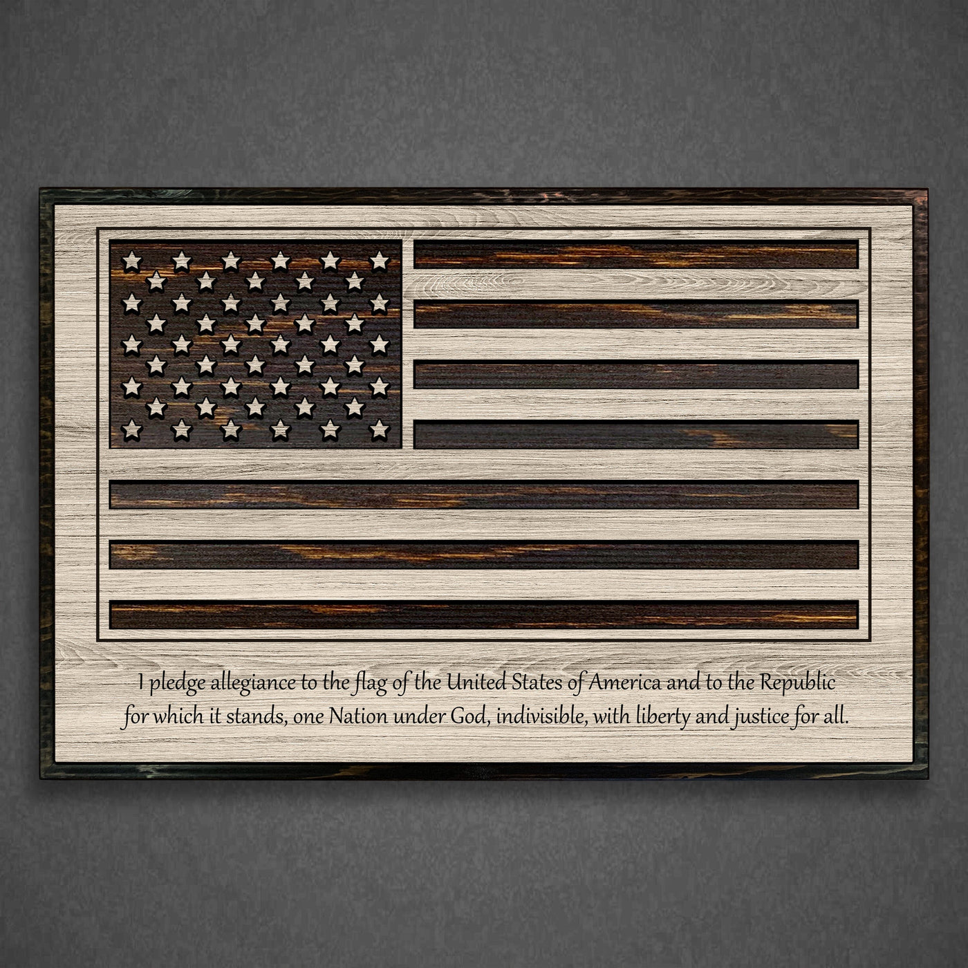 Patriotic Quote American Flag Howdy Owl 