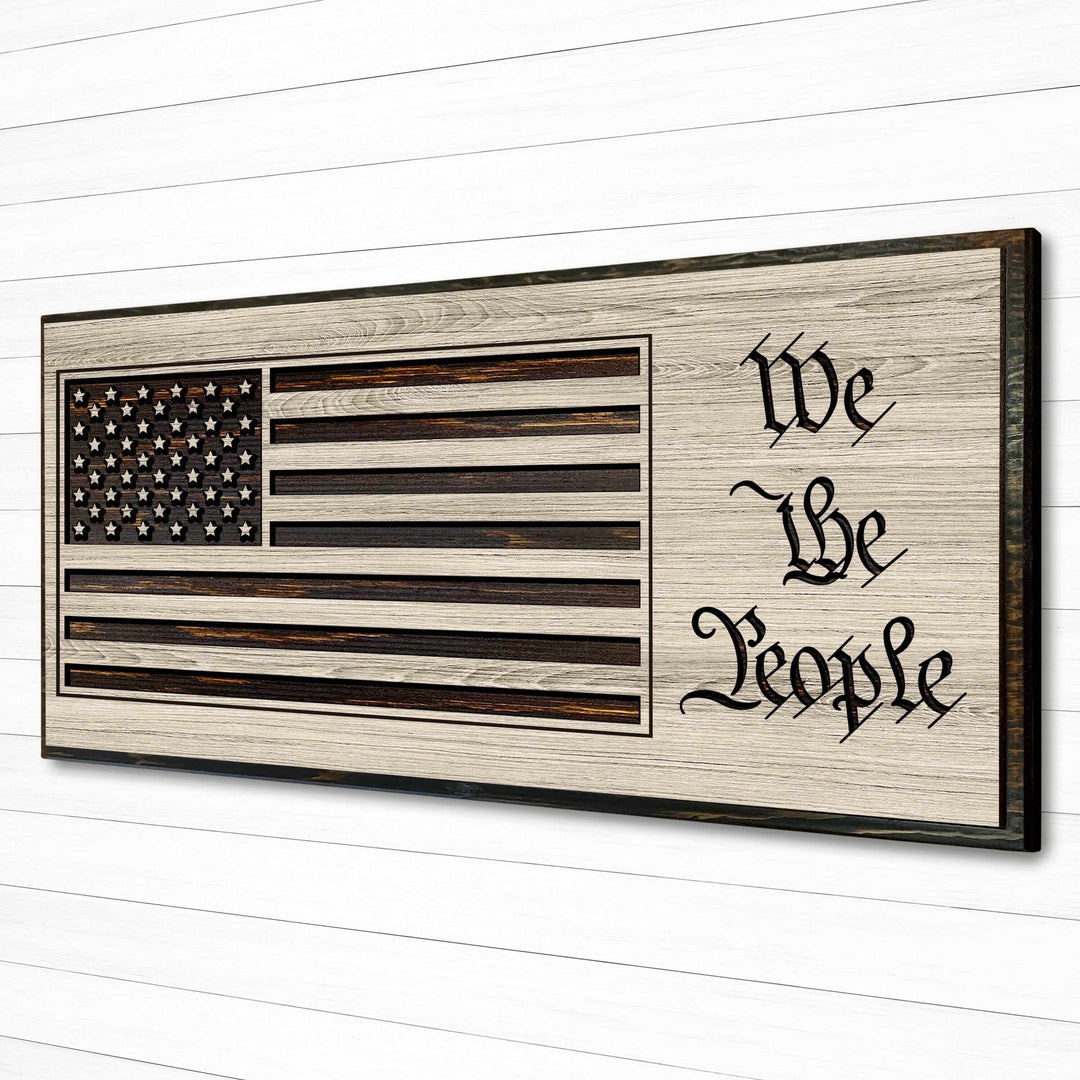 We The People American Flag Howdy Owl 