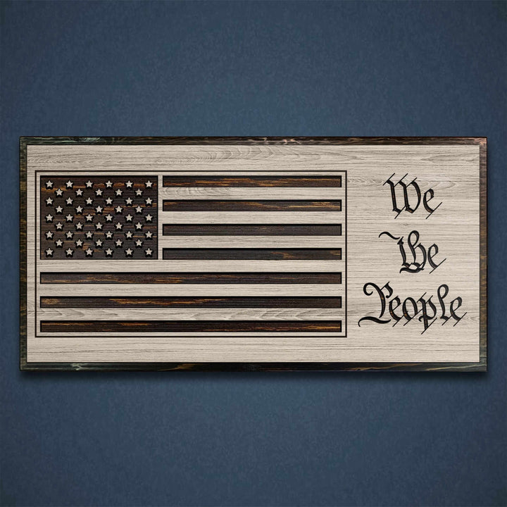 We The People American Flag Howdy Owl 