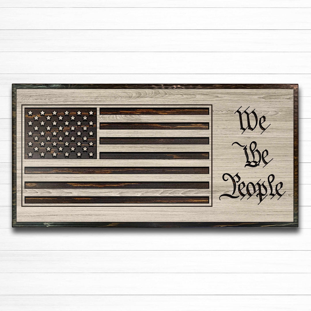We The People American Flag Howdy Owl 