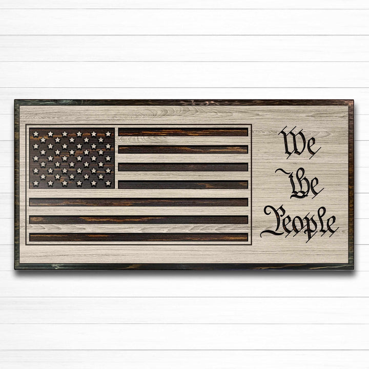We The People American Flag Howdy Owl 