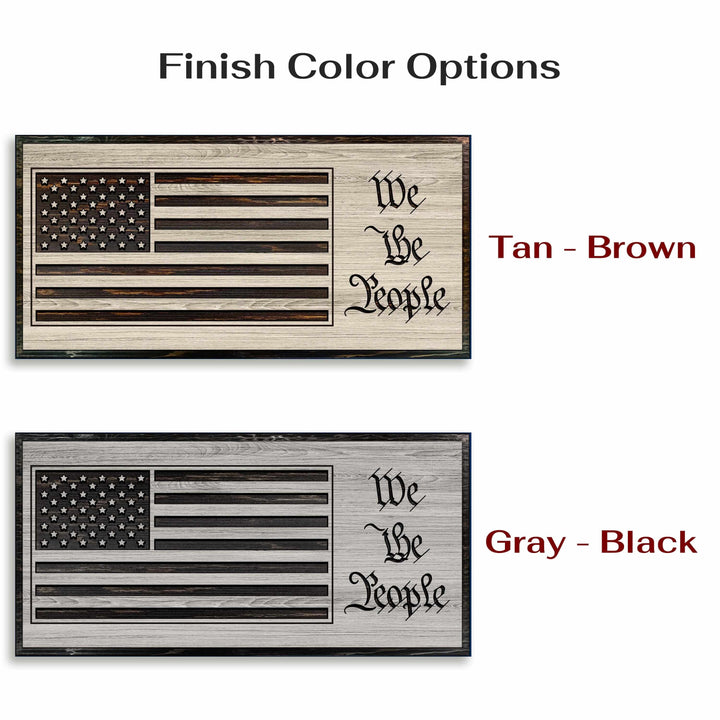 We The People American Flag Howdy Owl 