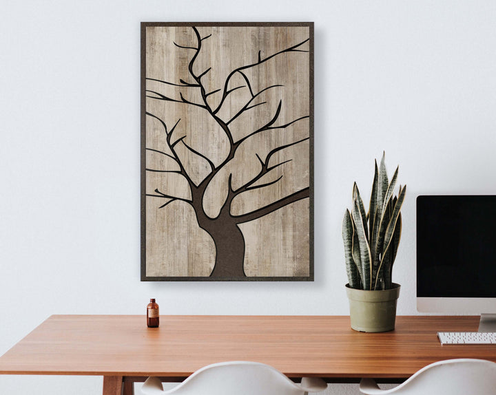 branch wall art