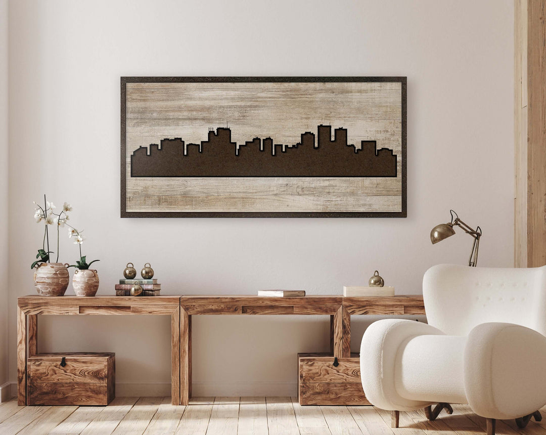 Anchorage, Alaska City Skyline Image