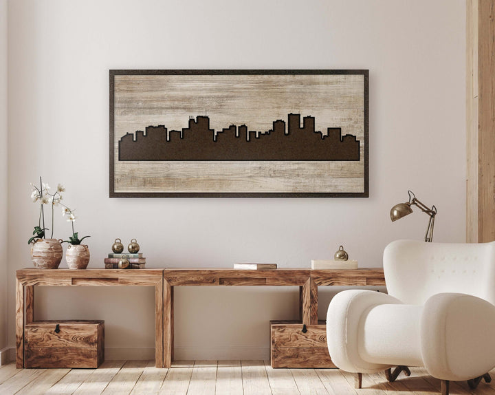 Anchorage, Alaska City Skyline Image