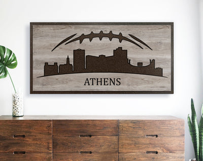 Athens Georgia City Skyline Picture