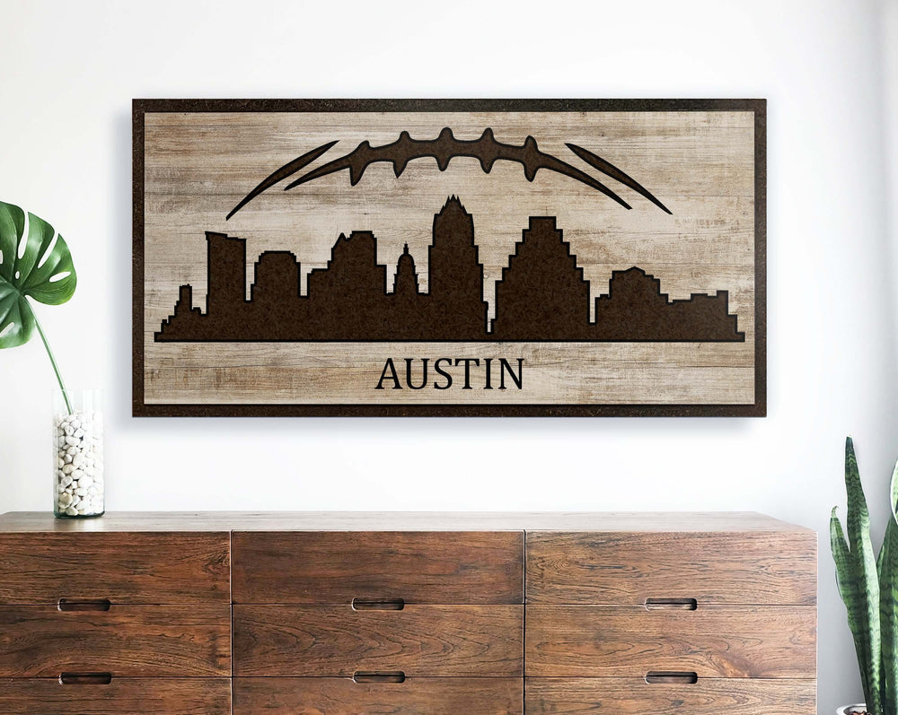 Texas Longhorns Mancave decor