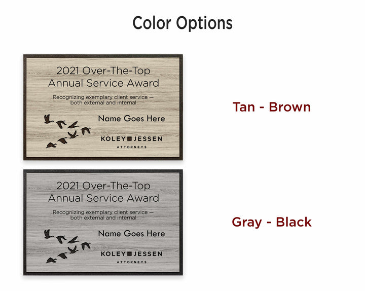Custom Awards Plaques - Lincoln, NE