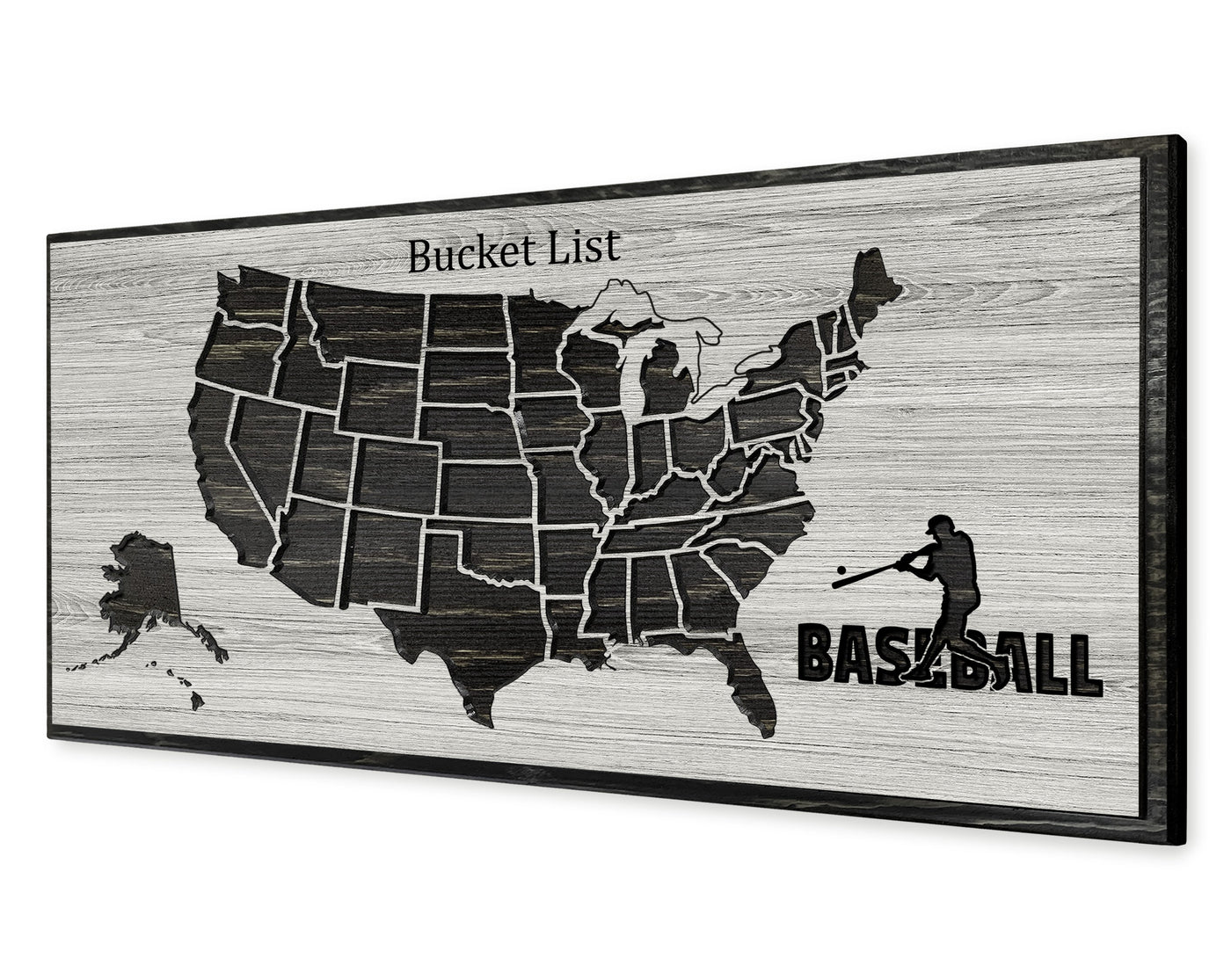 US Baseball Map Picture
