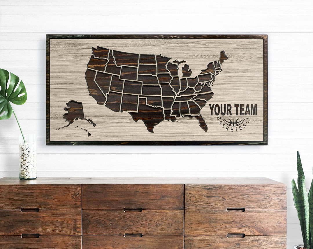 Basketball Map Picture