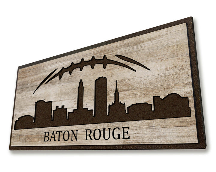 baton rouge louisian city skyline art