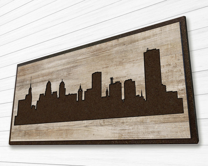 Buffalo, New York City Skyline Image