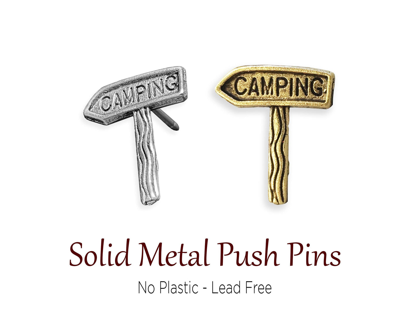 Push Pins - Camp Sign Push Pins