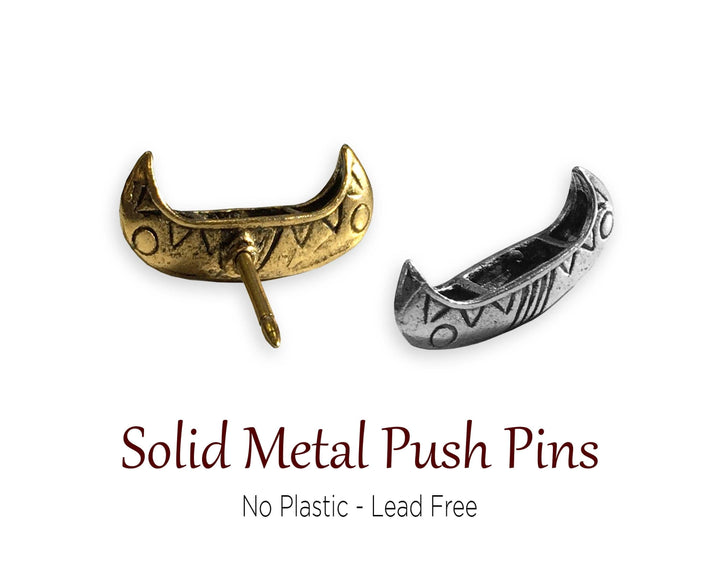 Canoe Push Pins Push Pins Howdy Owl 