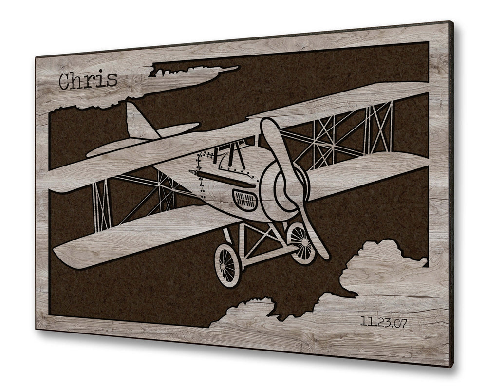 picture of airplane for bedroom wall