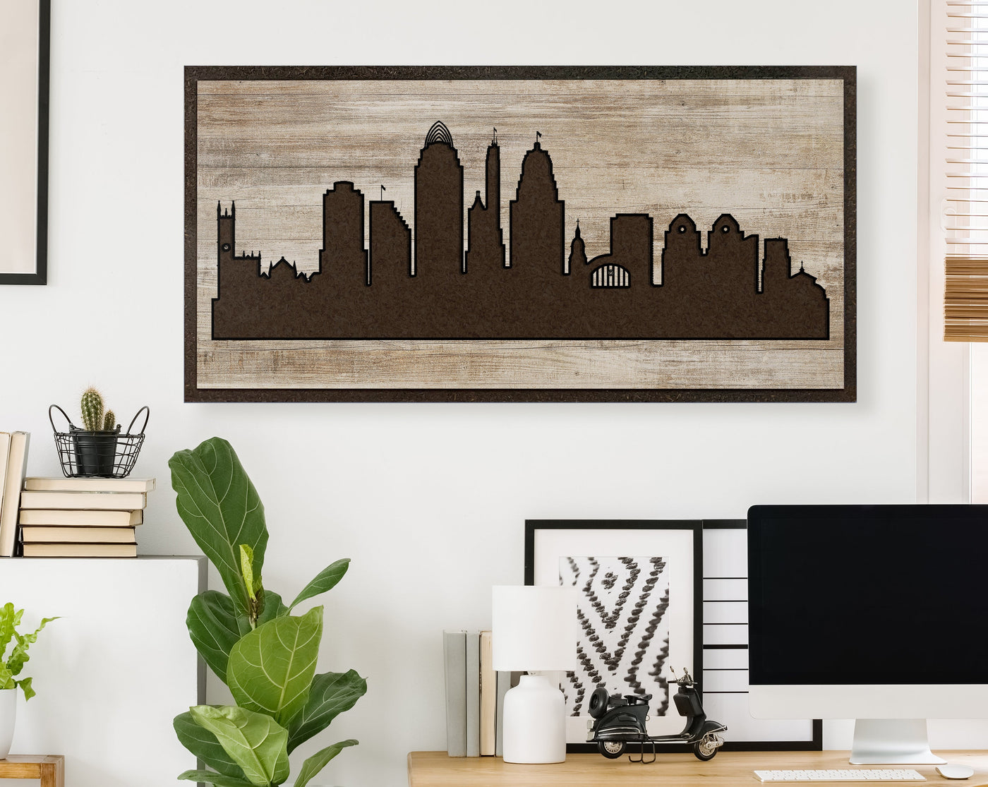 Cincinnati, Ohio City Skyline Image