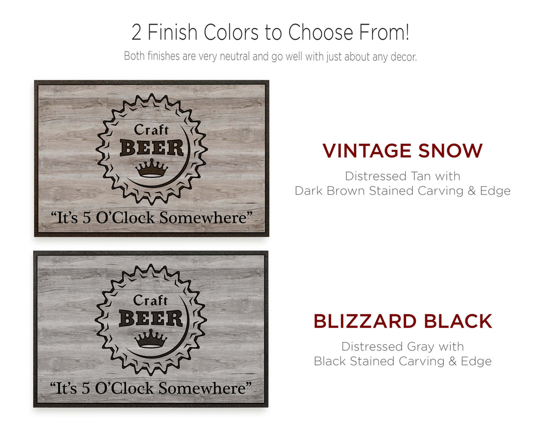 Funny humorous quote sign - Craft Beer It&