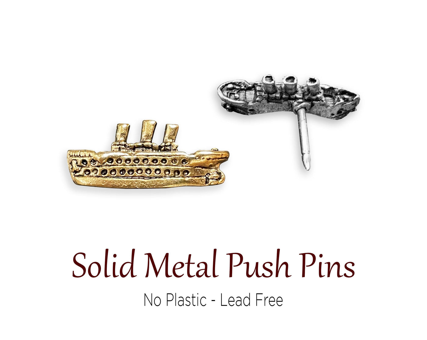 Push Pins - Cruise Ship Push Pins