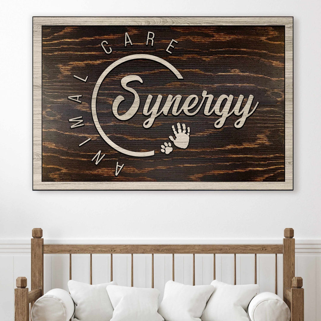 Custom Business Signs Carved into Wood made with your company logo