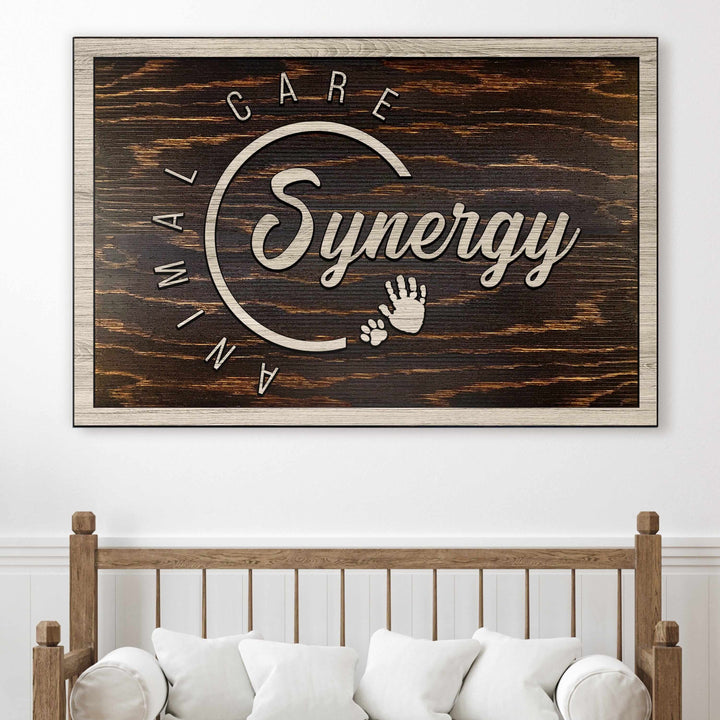 Custom Business Signs Carved into Wood made with your company logo
