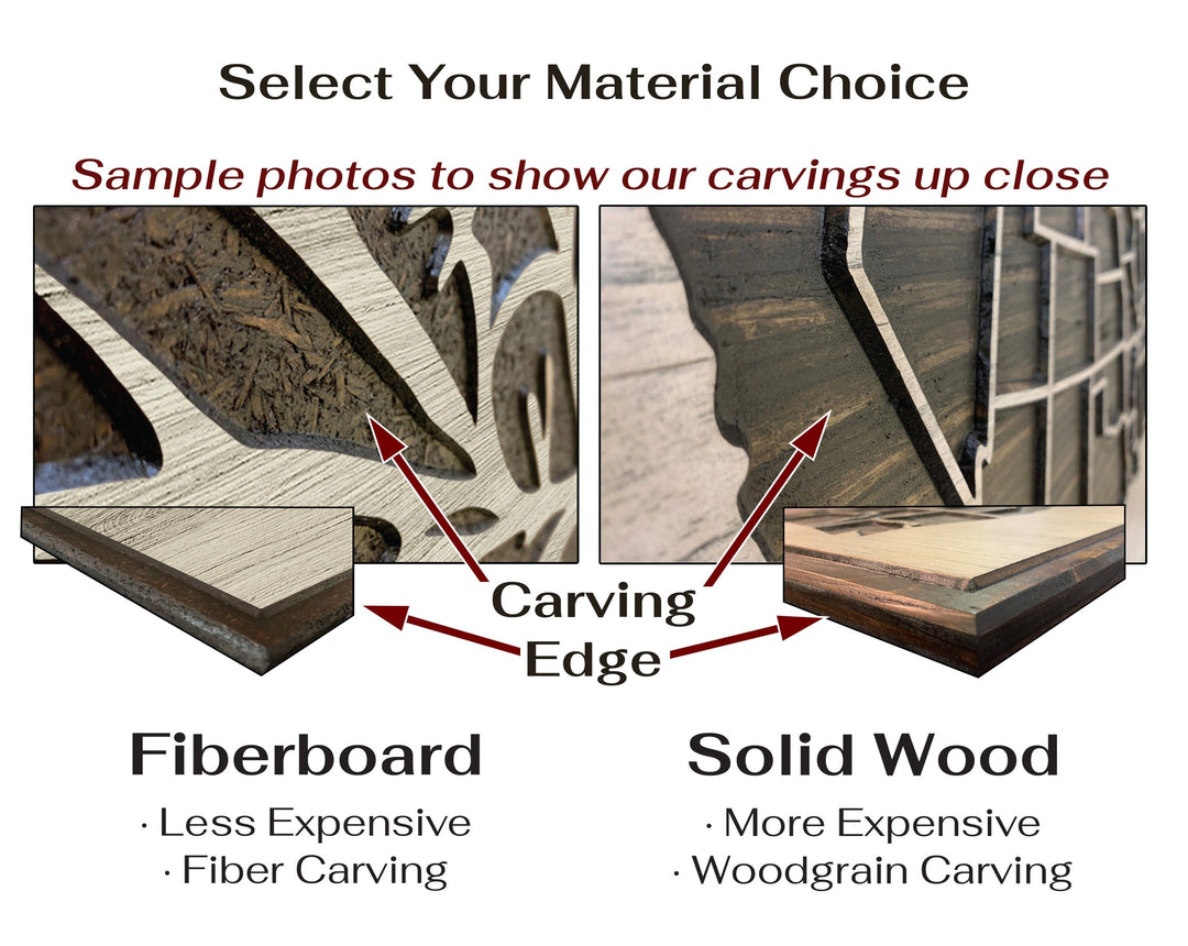 Custom Business Signs Carved into Wood made with your company logo