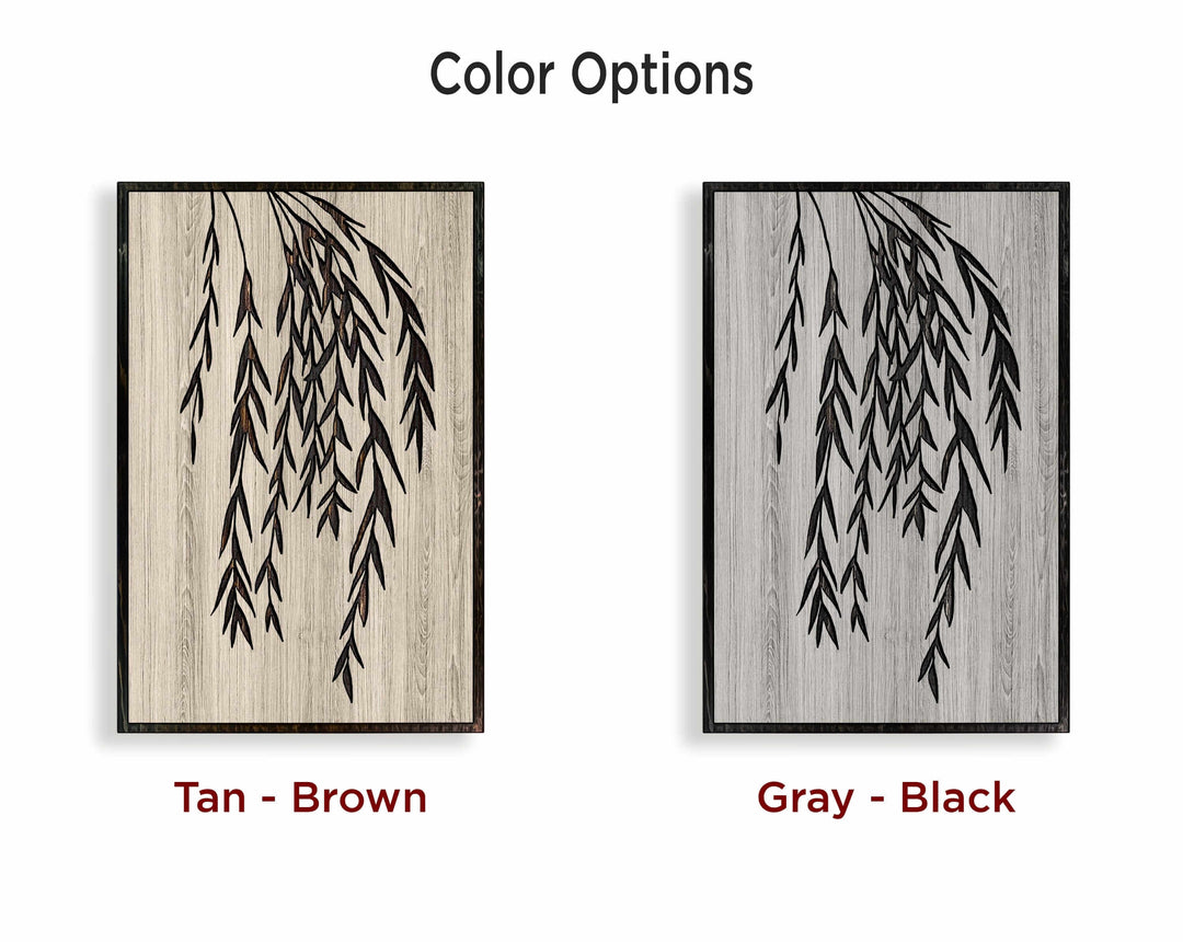 Custom Willow Tree Wood Wall Art: Handcrafted with precision, this stunning wood wall art features a beautifully carved willow tree design. Personalize with names, dates, or a special message for a heartfelt touch. A perfect addition to any room&