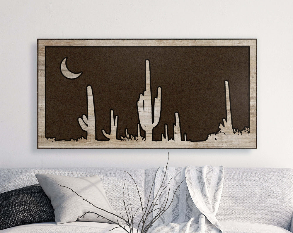 cactus wall picture