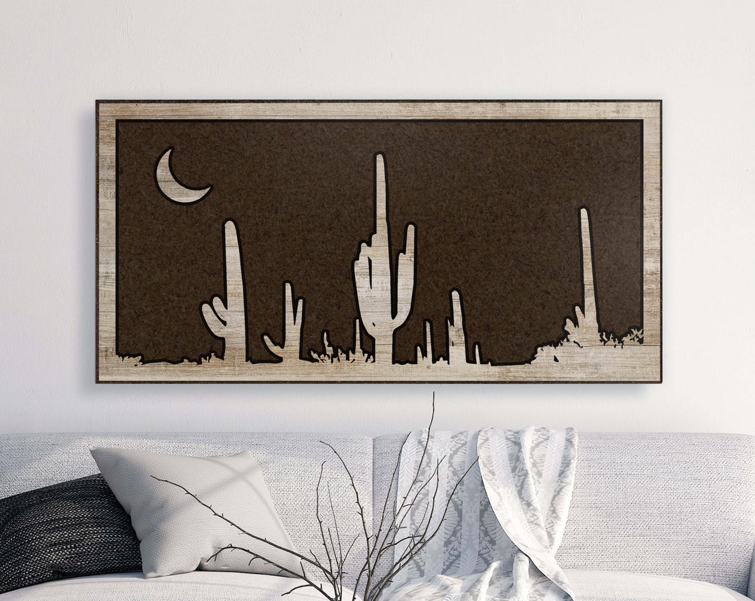 cactus wall picture