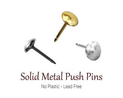 Baseball Push Pins - Decorative Lapel Pins - Howdy Owl 2 Push Pins / Silver