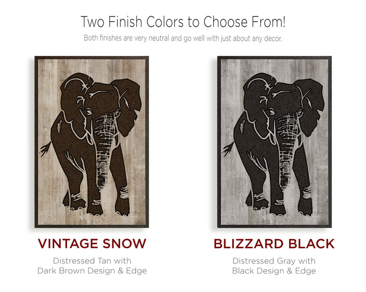 elephant wall art