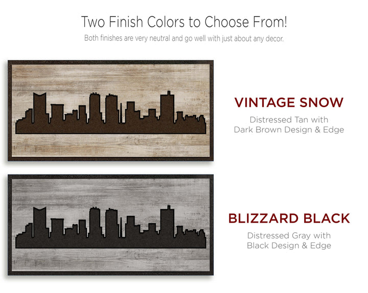 Fort Worth, Texas City Skyline Color Option