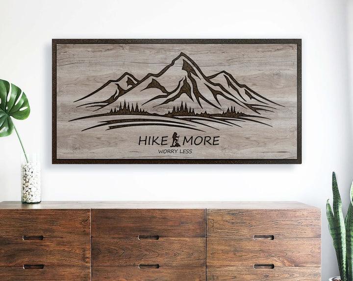hiking wall decor