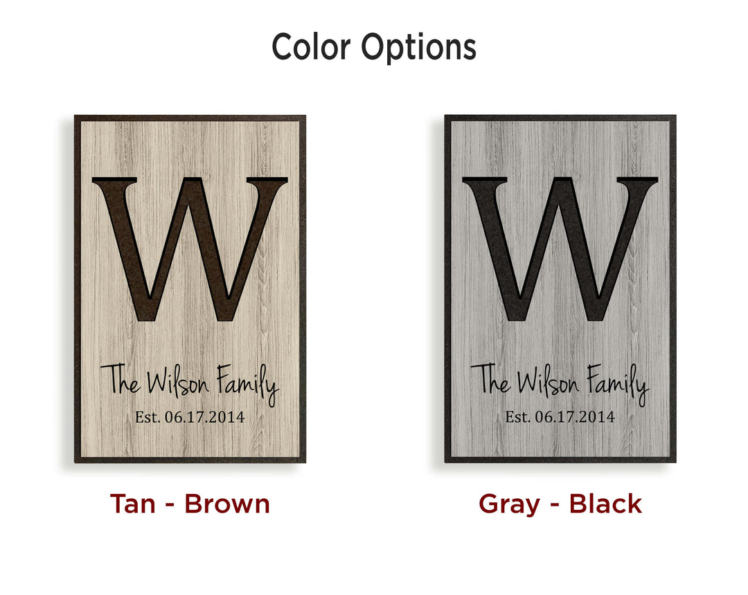 Last Name Sign Wood Wall Art Howdy Owl 