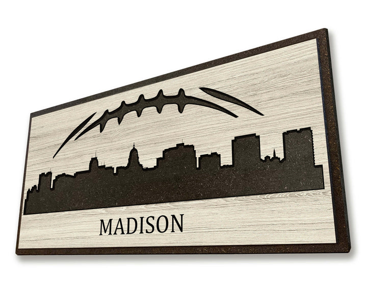 madison wisconsin skyline wall art