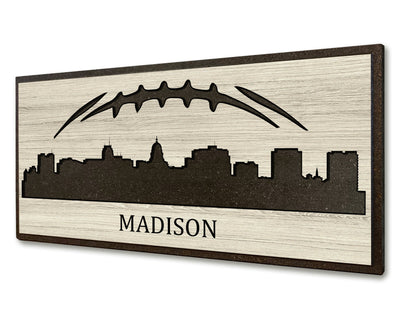 Madison Wisconsin city skyline picture