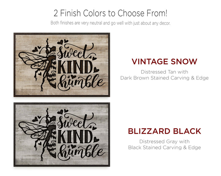 vintage wood farmhouse quote sign