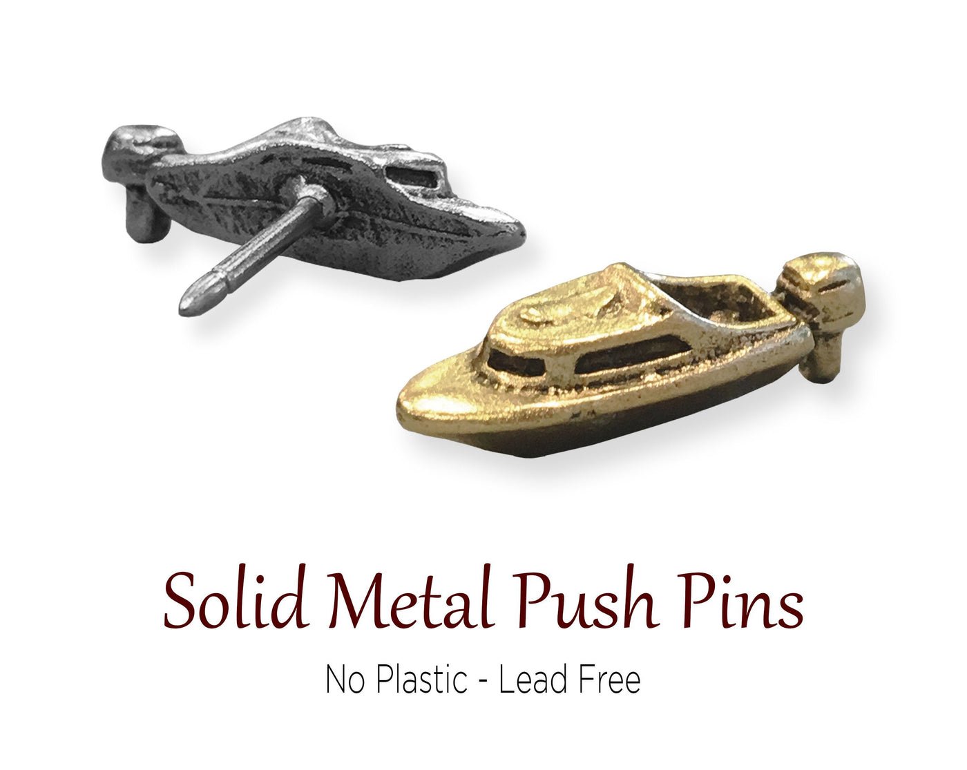 Push Pins - Motorboat Push Pins